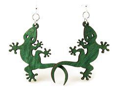 Gecko Earrings # 1276