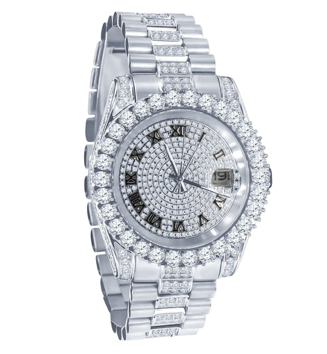 Forte Steel CZ Watch | 530301