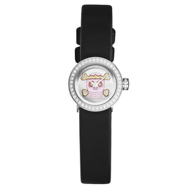 Christian Dior Women's CD040110A030 'La D De Dior Mini' Pink Skull