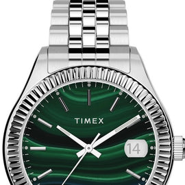 Timex TW2T87200 Waterbury Ladies Watch, Stainless Steel, Green