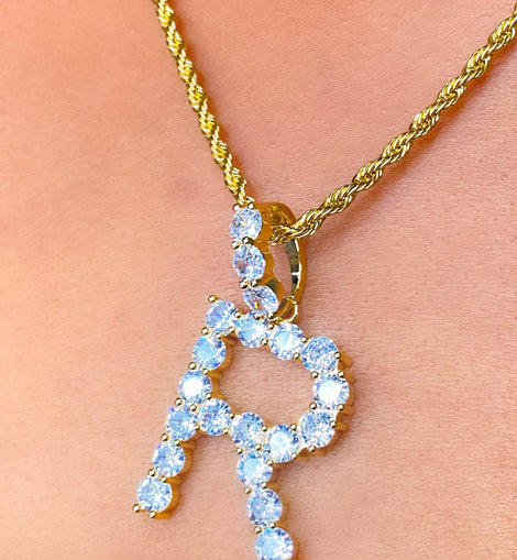 Pendant - So Icy Printed Letter